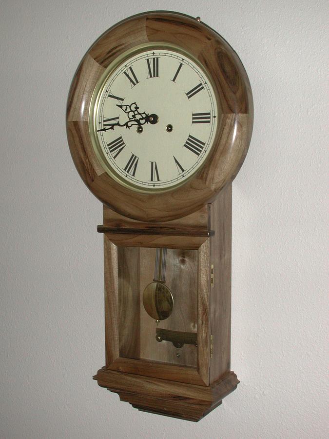 Myrtle wood Clock