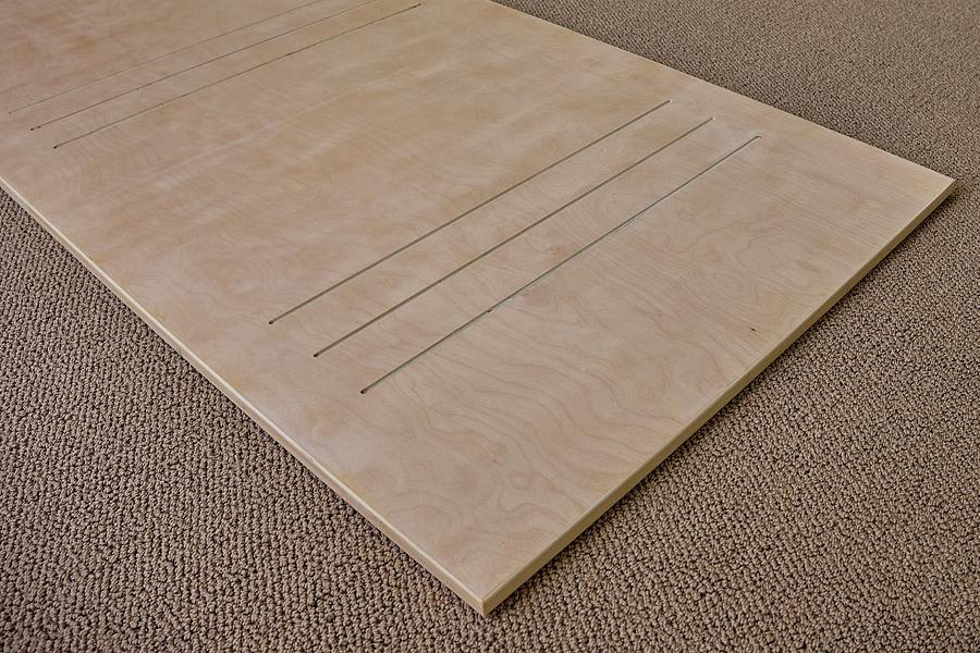 Yoga Board/Platform 2.0 (for doing yoga on carpet)