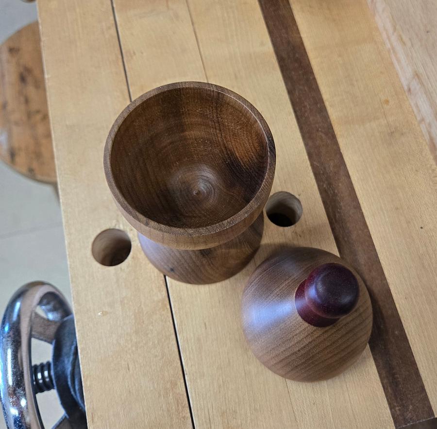 Small Lidded Turnings