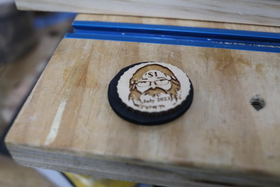 Shaping Small parts using AIR hold down.