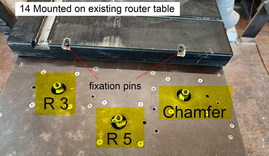 Router table extension.