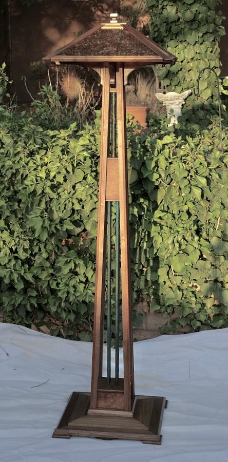 A Craftsman Floor Lamp