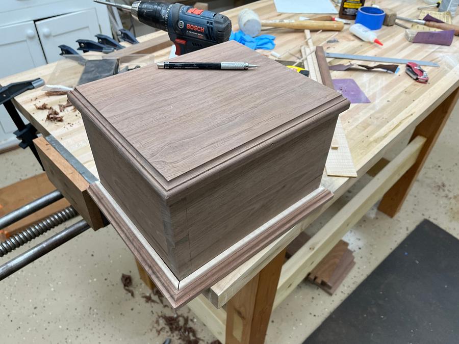 Urn for Woodworking Neighbor