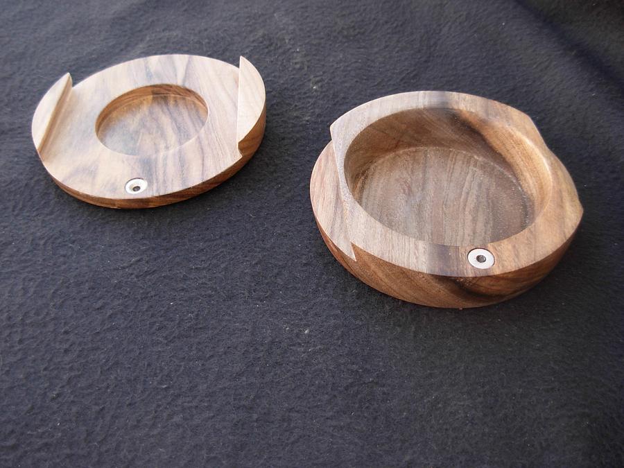 Pistachio Tapered Dovetailed Lidded Keepsake Boxes