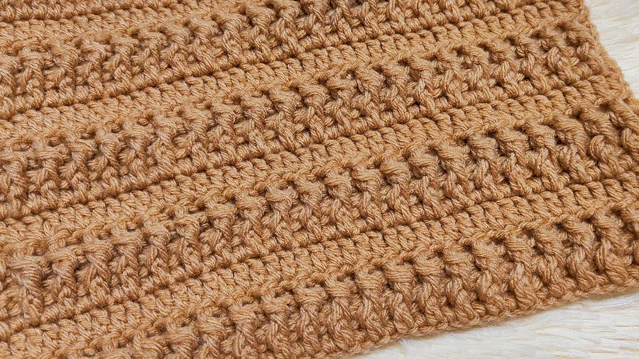 Fast and Easy Crochet Textured Blanket