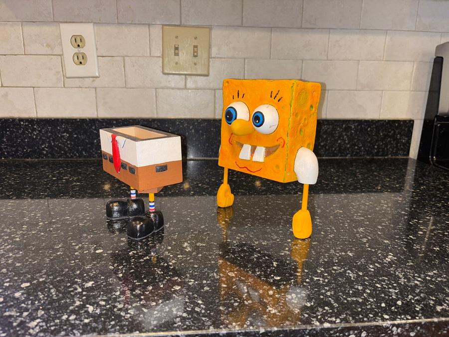 Who lives in a pineapple under the sea?