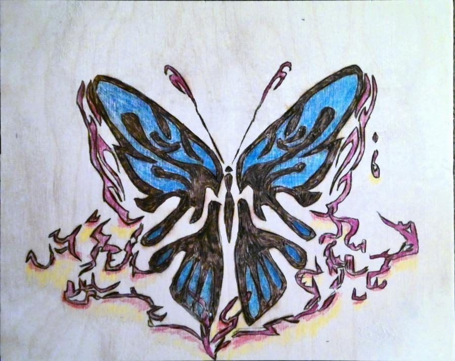 Wood pyrography