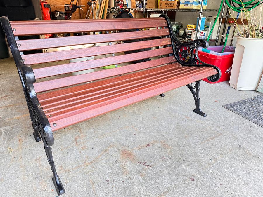 Restored Garden Bench