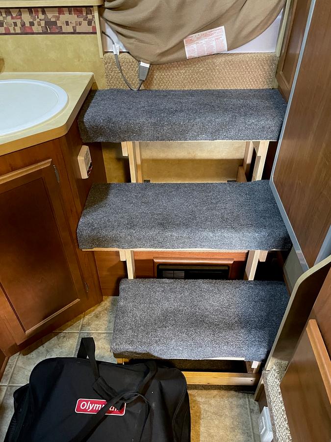 Step Modification to our Camper