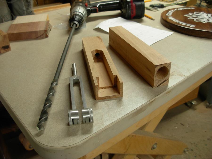 Tuning Fork Storage Tube