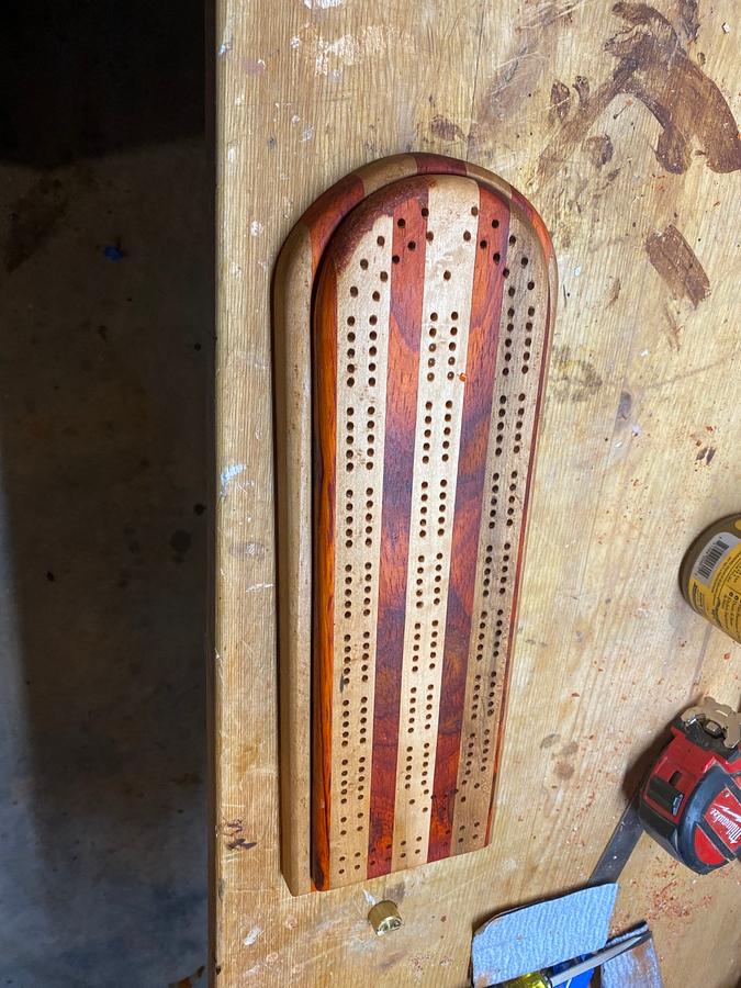 Two-Piece Cribbage Boards