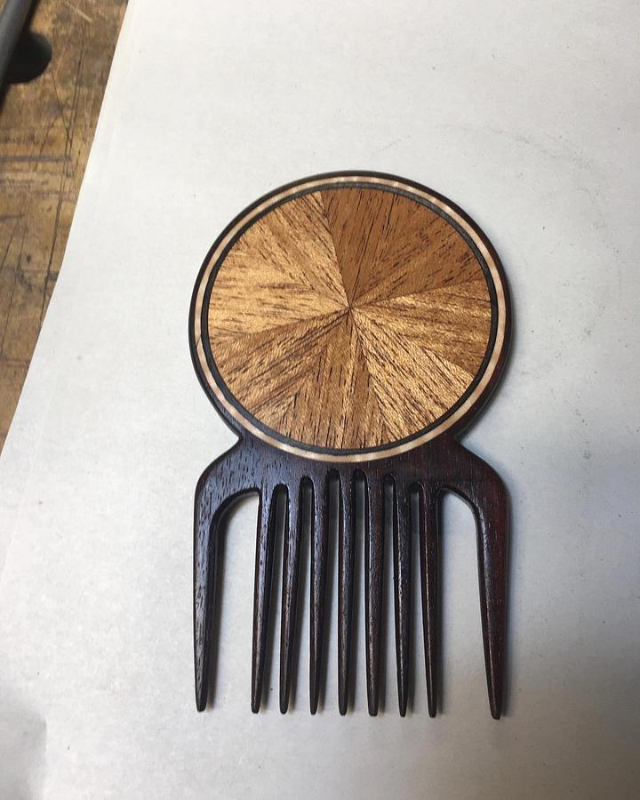 Marquetry Combs
