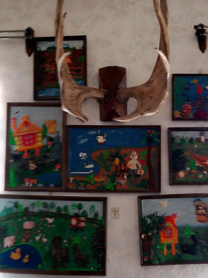 THE CREATIVITY OF MY WIFE LYUDMILA