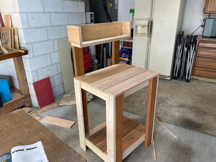 Potting Bench for Wifey