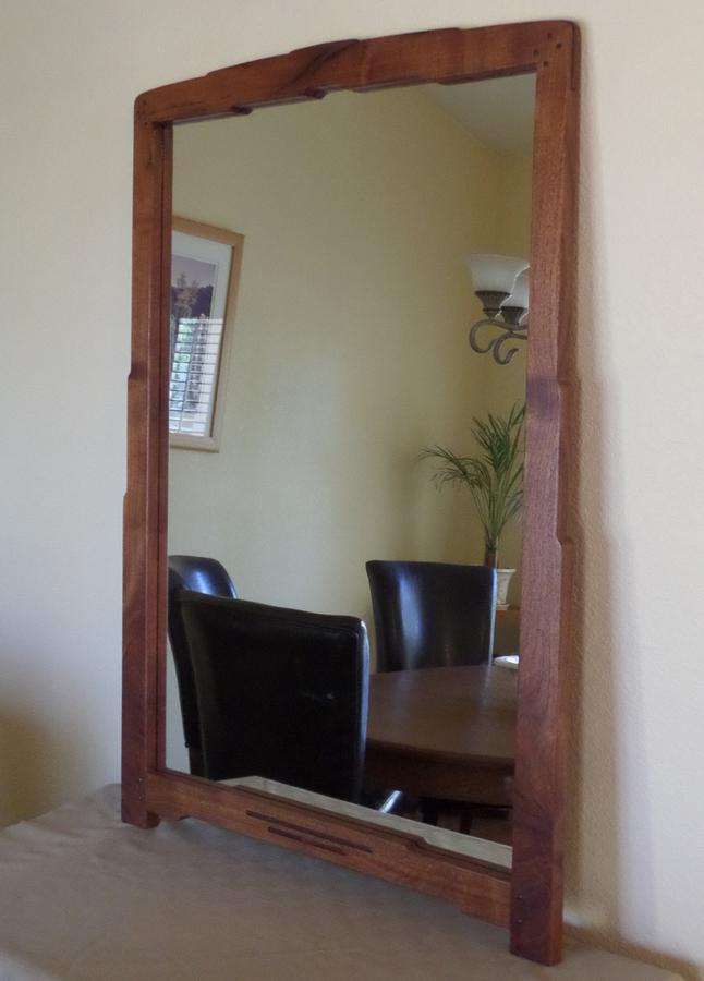 Mesquite Mirror Frame w/ G&G details