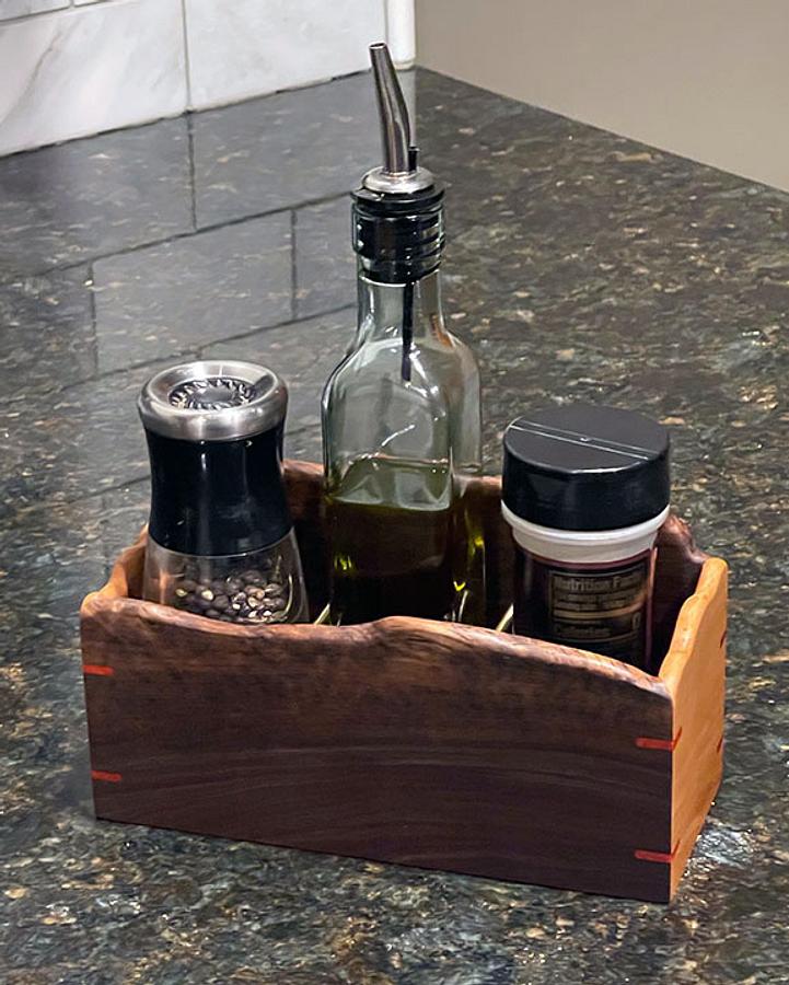 Salt, Pepper and Oil Caddy