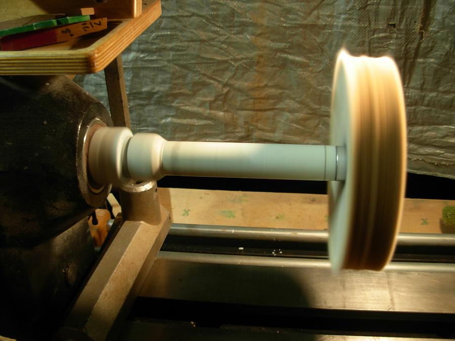 Buffing System for Wood Lathe