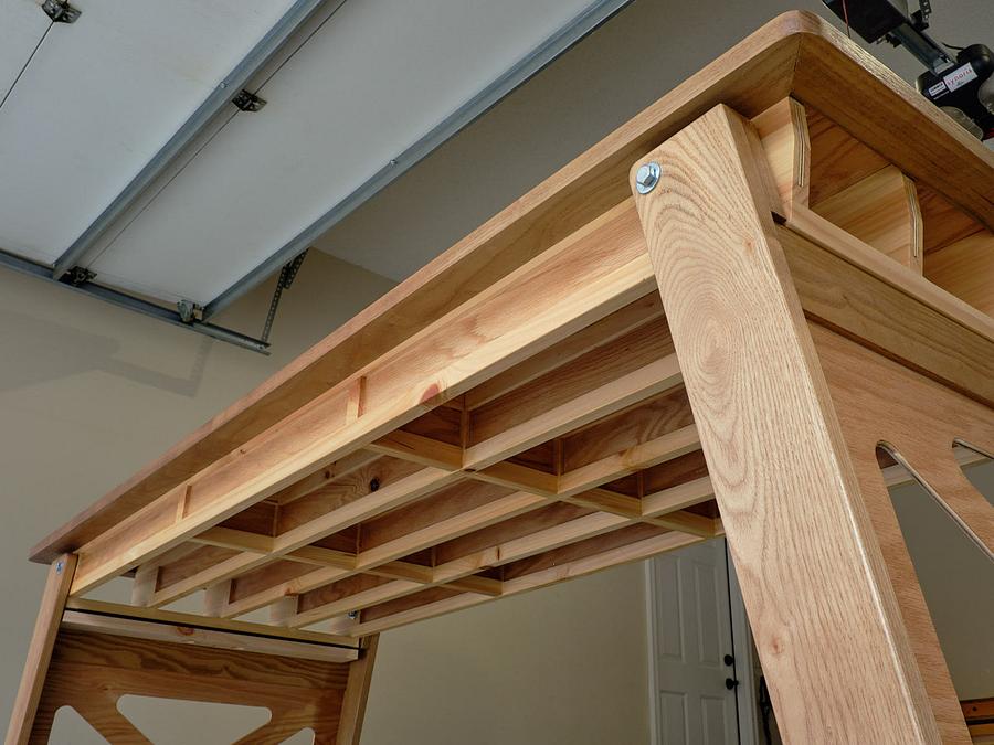 Folding Work Tables and Storage Bracket