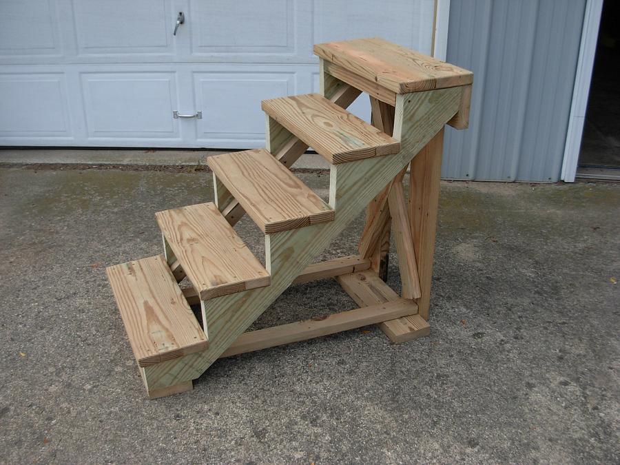 Trampoline Stairs