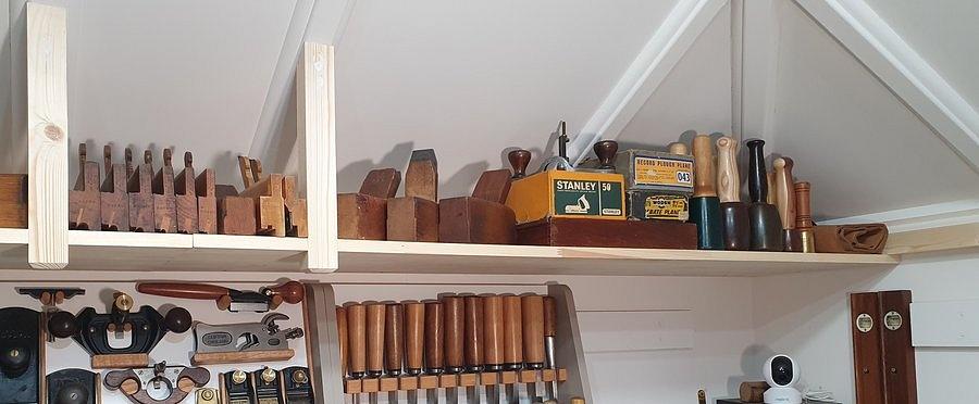 Shelf for Wooden Planes and Miscellaneous Stuff