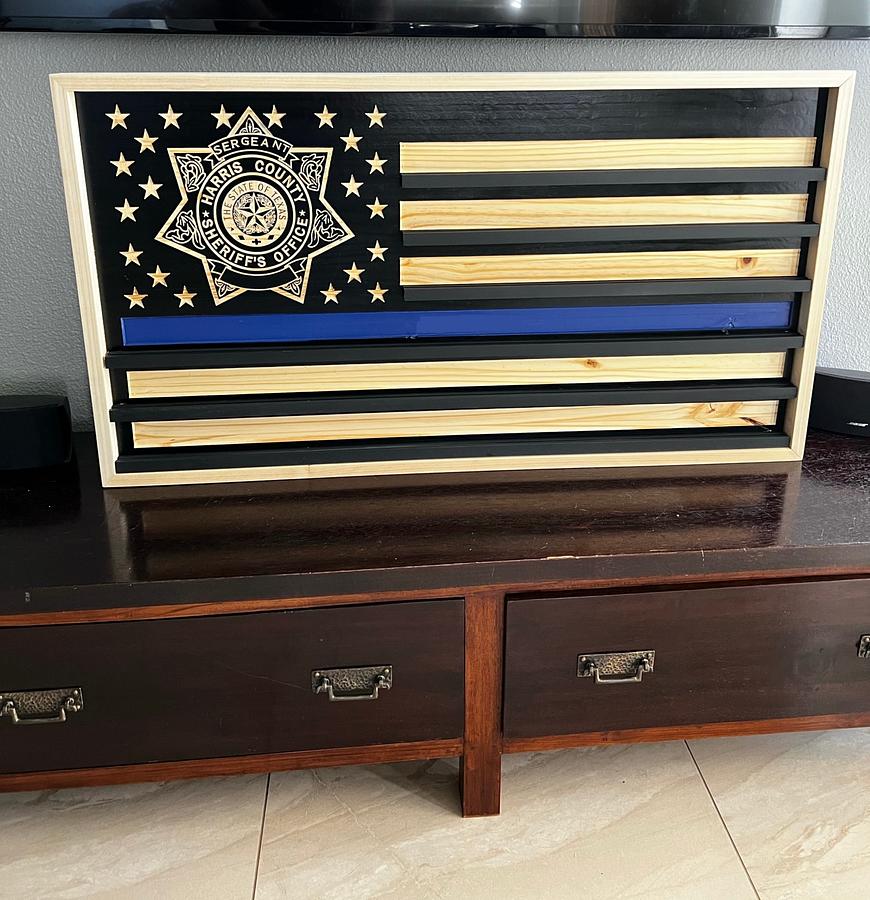 Thin Blue Line Flag