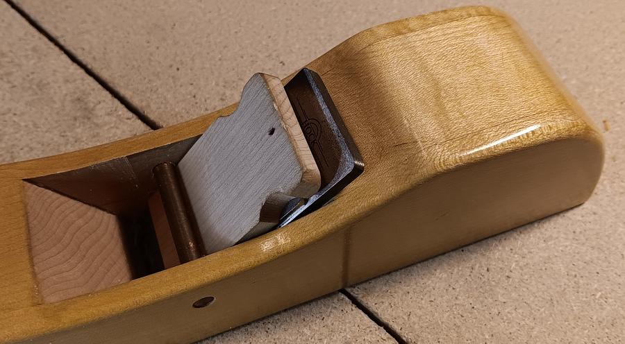 Krenov Style Wooden Smoothing Plane with Hock Blade