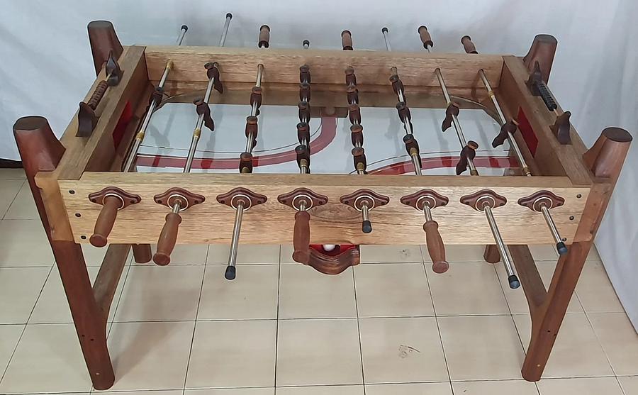 A Foosball Table designed and handcrafted by Sam M.Tai