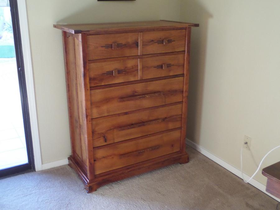 Mesquite Chest of Drawers w/ G&G details