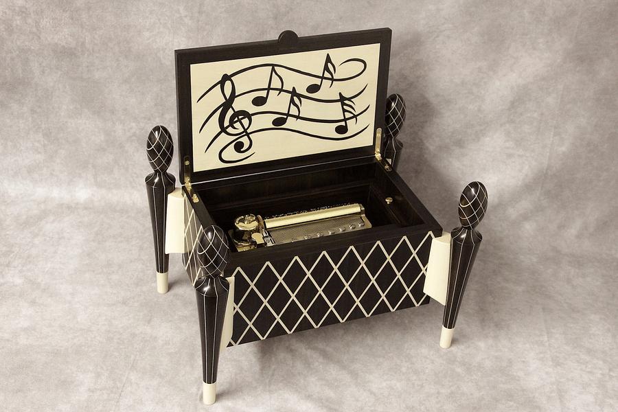 Art Deco Style Music Box