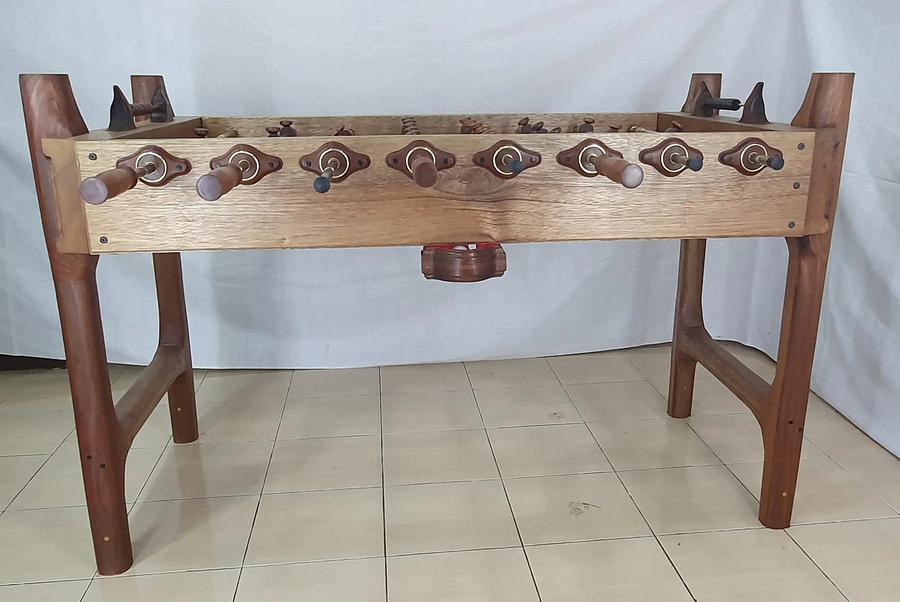 A Foosball Table designed and handcrafted by Sam M.Tai