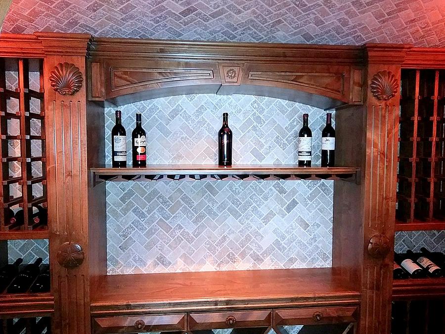 Wine Room Cabinetry 