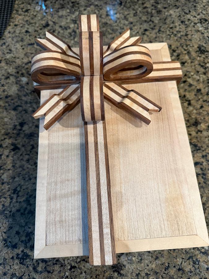 Keepsake Ribbon Box. 