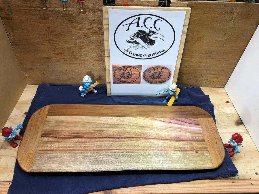 I've made some more serving boards in the clutter clean out 2024 challenge