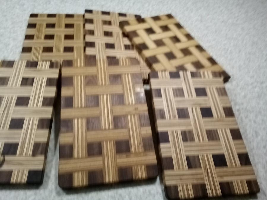 Basket Weave Cheese Boards