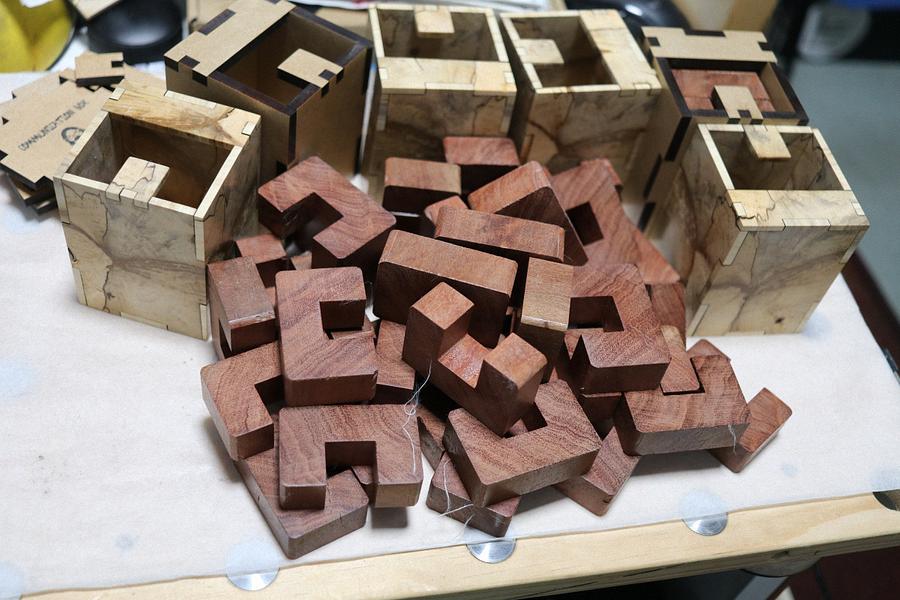 “Communication Box” Packing Puzzle.