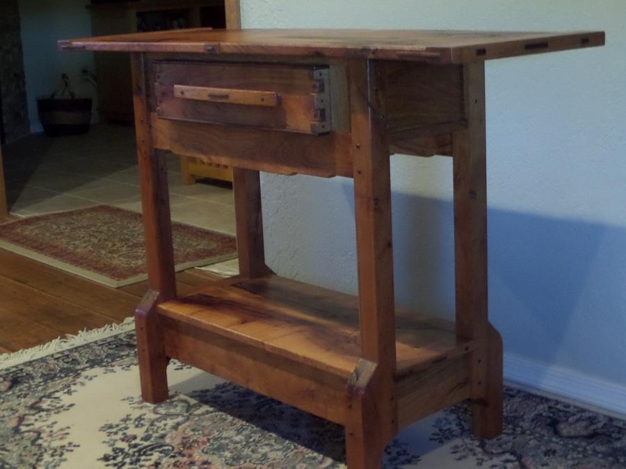 Mesquite table with G&G details