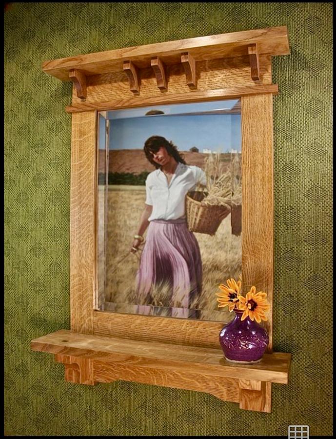 How I Built an Arts and Crafts Mission Style Mirror Frame