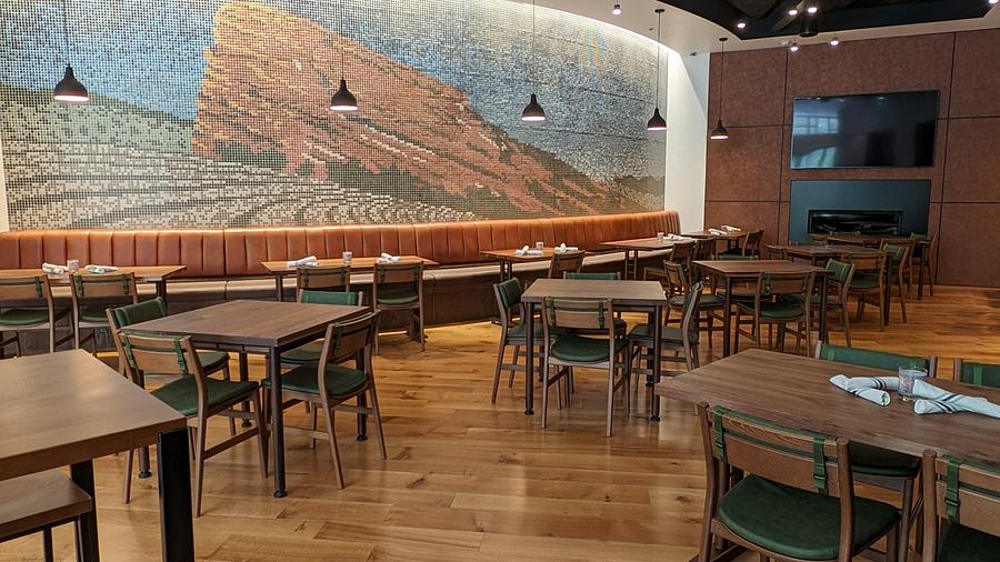 Dining Tables at Red Rocks Amphitheatre