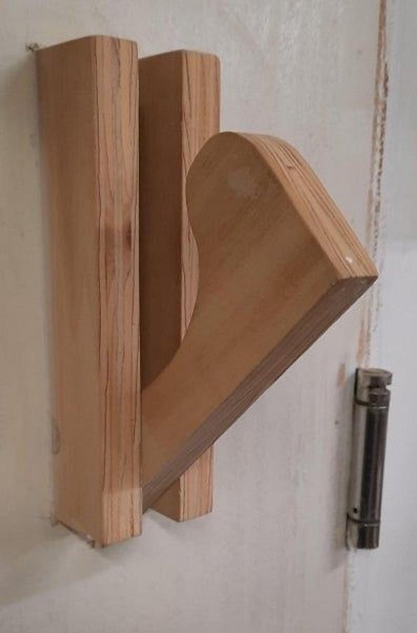 Folddown Coat and Cord Hook Build