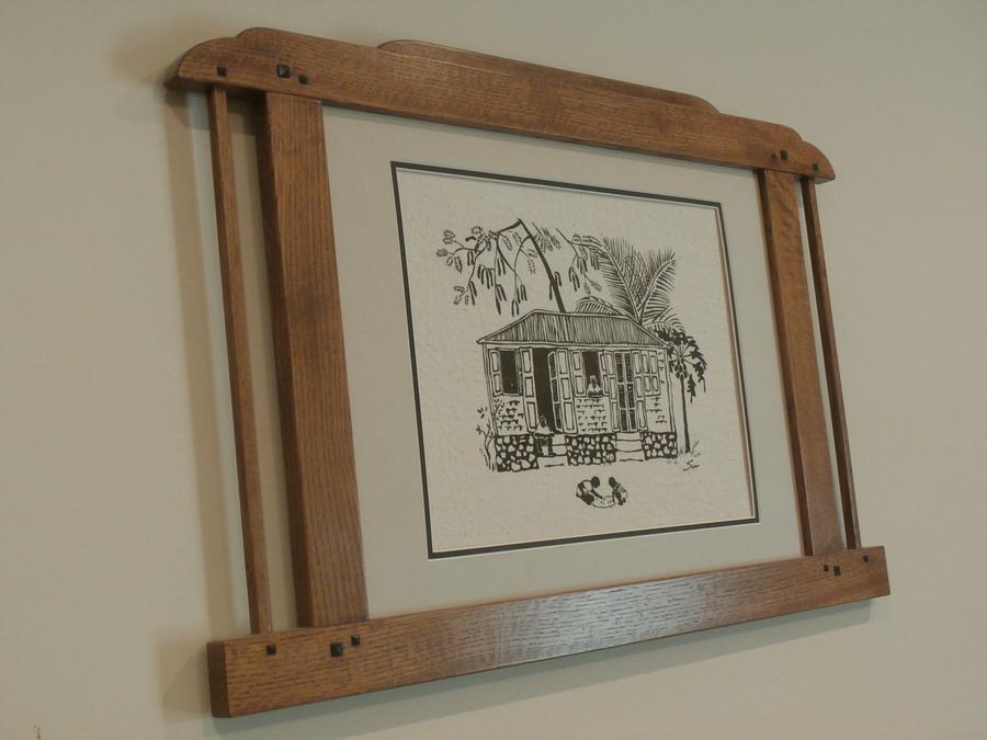 Arts and Crafts Style Picture Frame