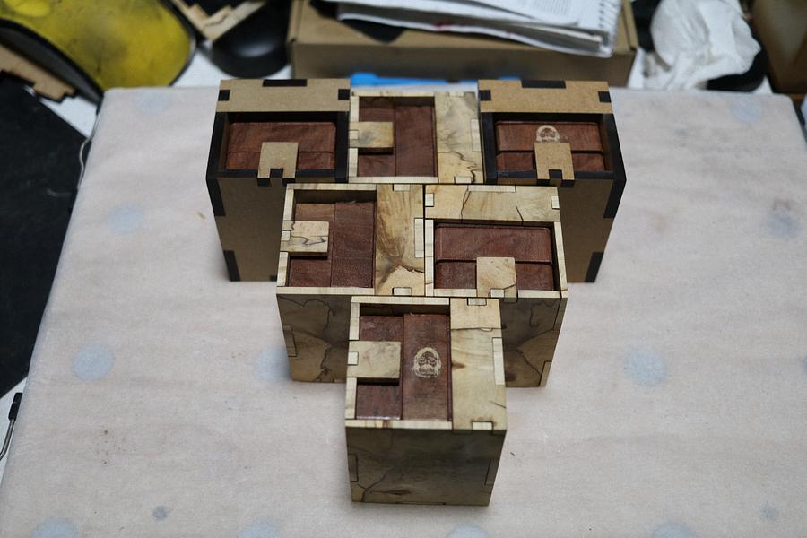 “Communication Box” Packing Puzzle.