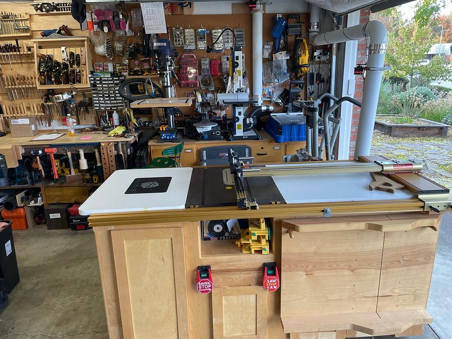 Table Saw and Router Table surround