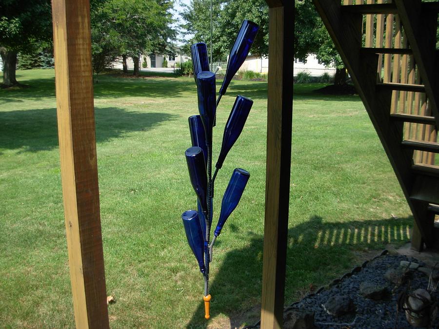 Hanging Bottle Tree