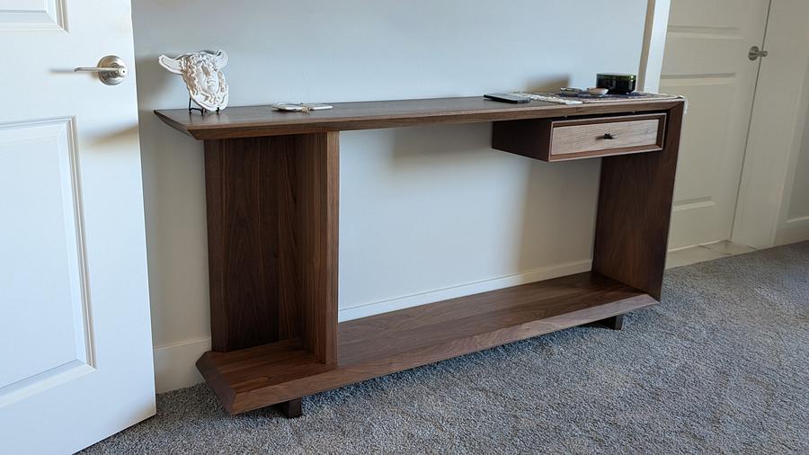 Mid-Century Modern Console Table