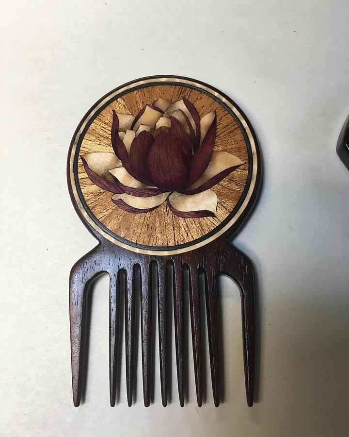 Marquetry Combs