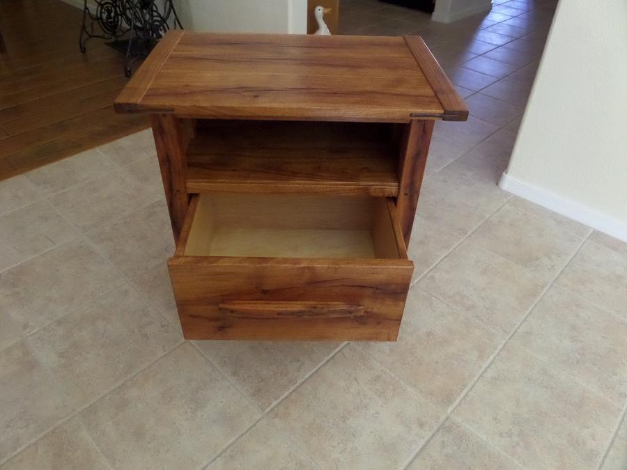 Mesquite Nightstand w/ G&G details