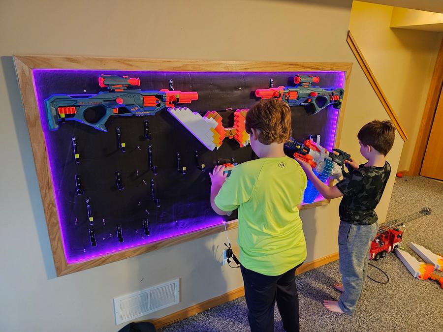 Nerf wall!