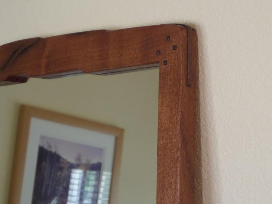 Mesquite Mirror Frame w/ G&G details