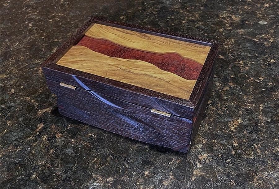 Carved River Box