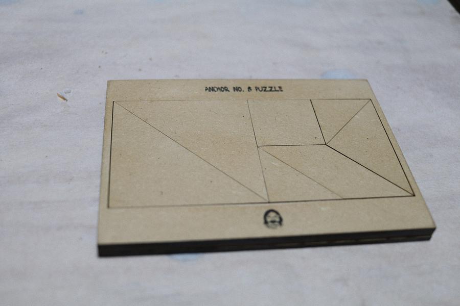 “Anchor No. 8” Tangram Puzzle.